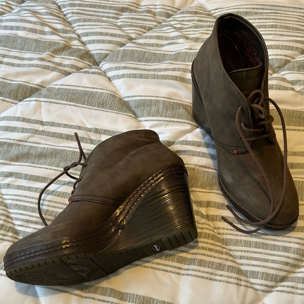 Dr. Scholls Wedge Ankle Boots